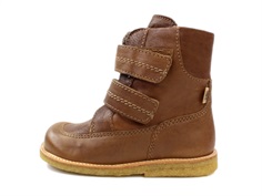 Bisgaard winter boots brandy with velcro and TEX